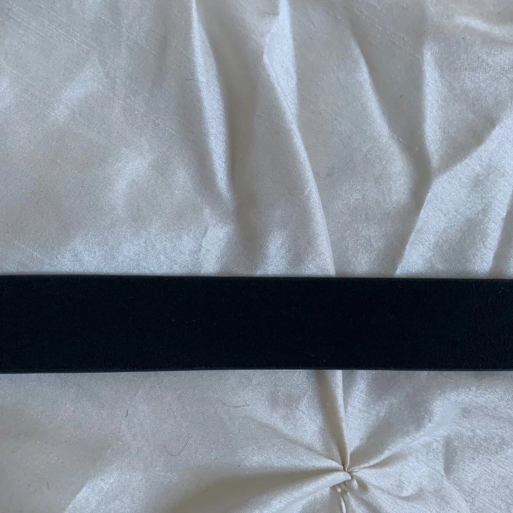 Michael Kors Purple/Black Snakeprint/Suede/Leather Reversible Belt sz S